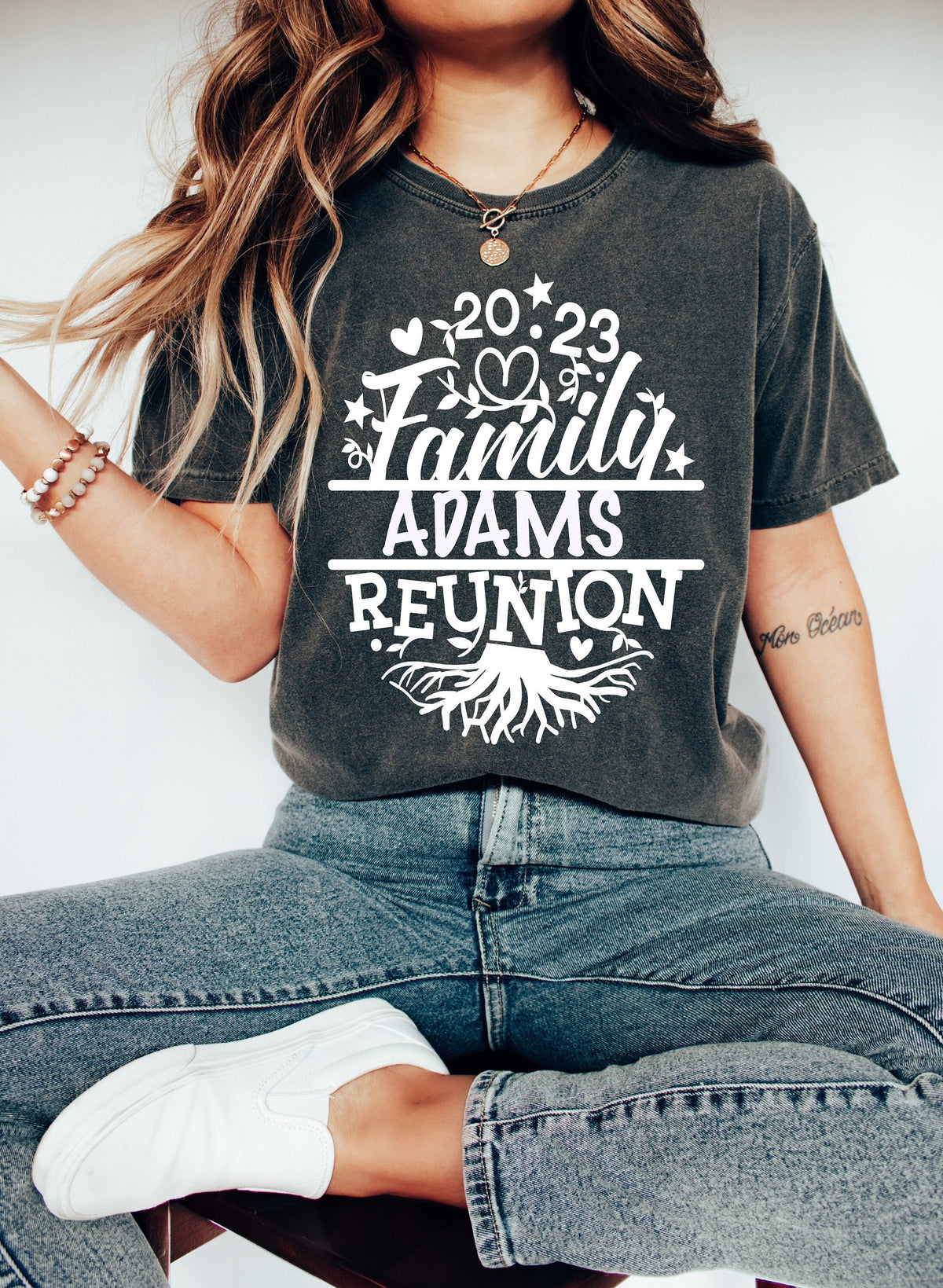 Custom Family Reunion Shirt: Personalized Name, Roots Run Deep