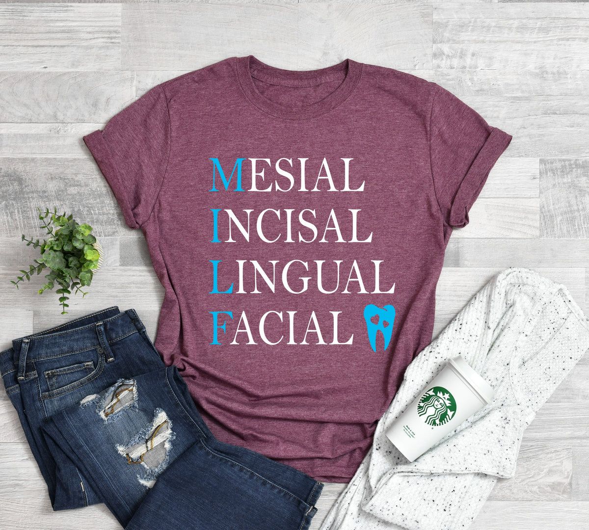 MILF Dental Hygienist T-Shirt, Funny Dentistry Student Tee