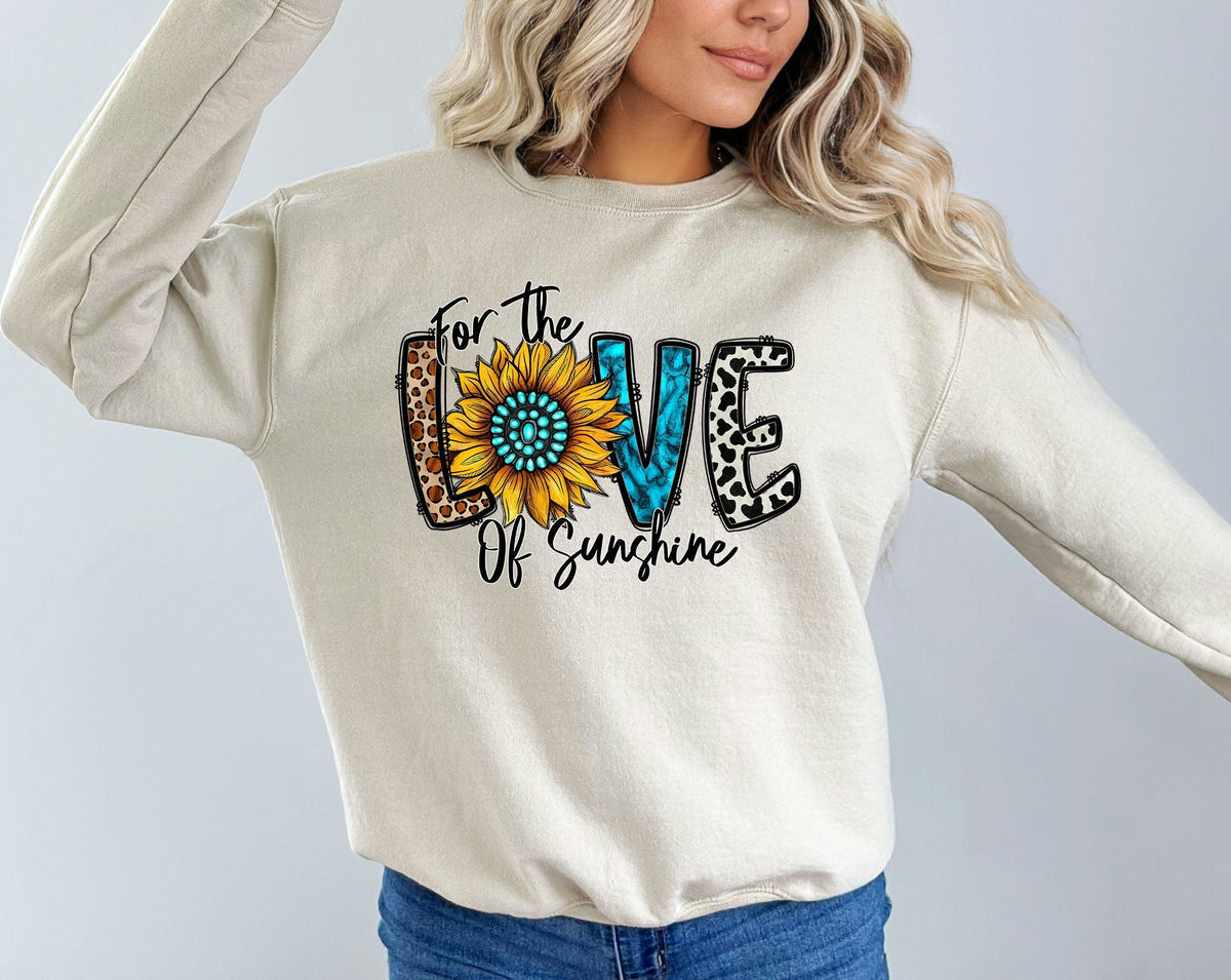 Sunflower Shirt: For the Love of Sunshine, Mom Gift