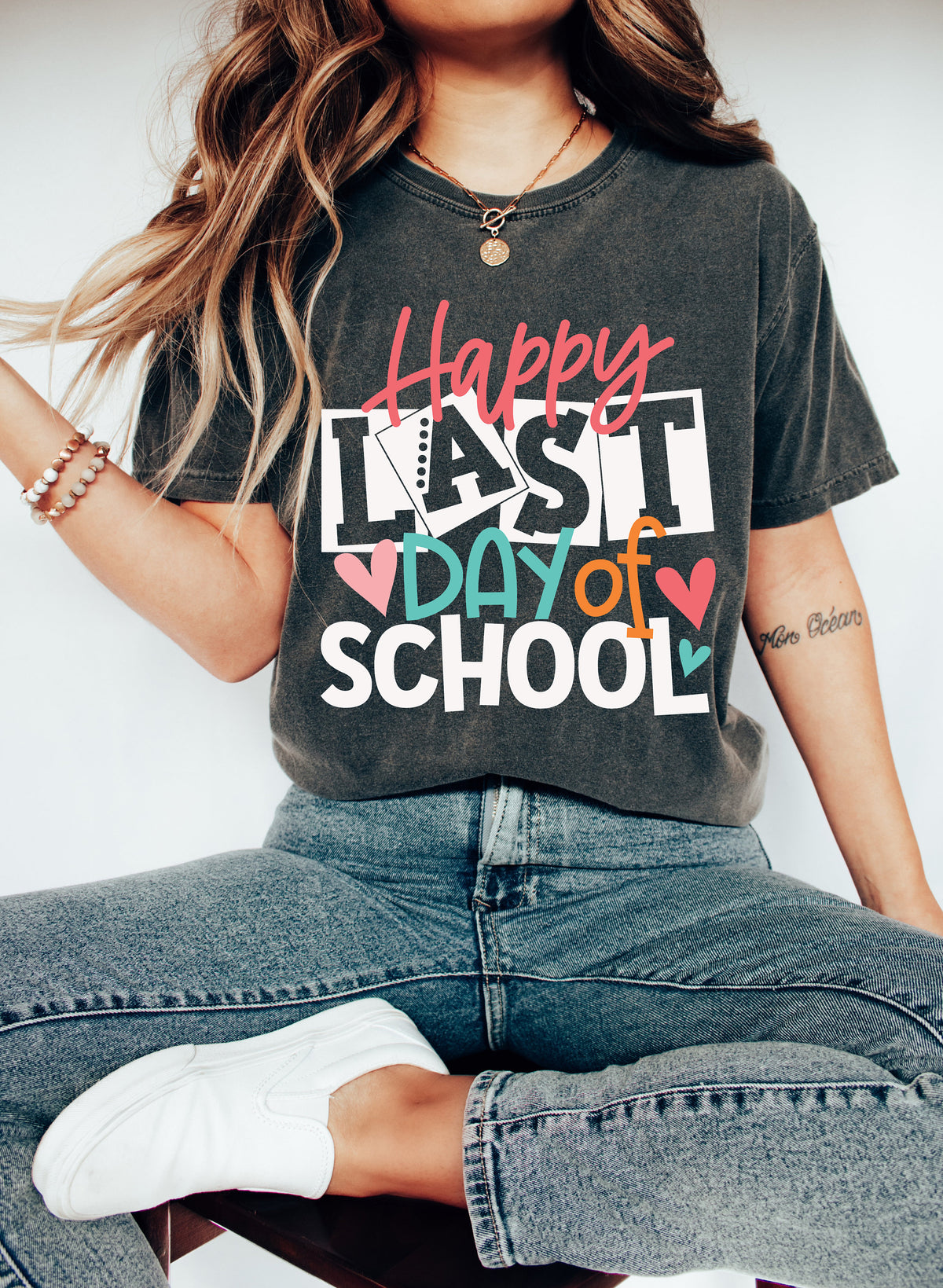 Happy Last Day of School T-Shirt: Hello Summer End of Year Tee