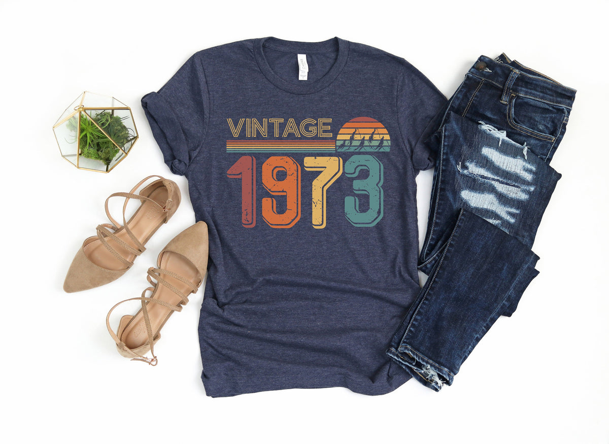 Vintage 1973 50th Birthday Shirt
