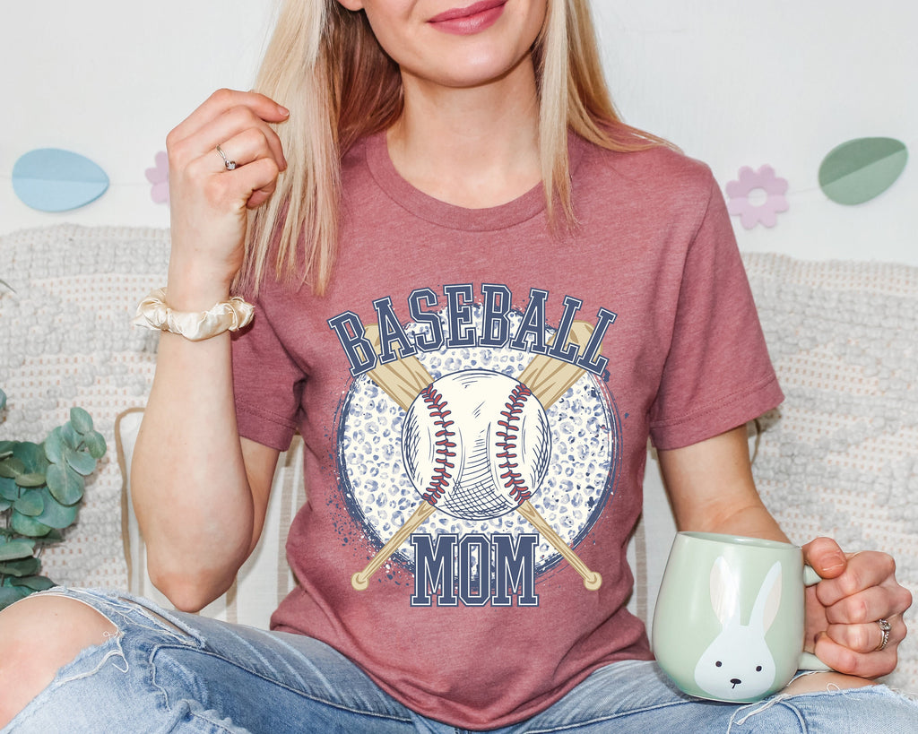 Baseball Mom Shirt: Game Day Sports Parent Tee