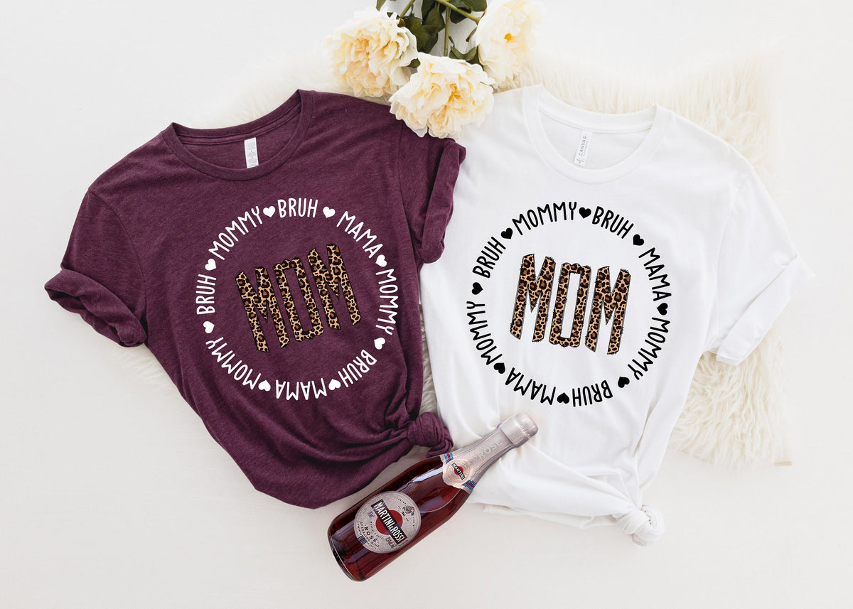 Retro Mama Bruh Shirt: Vintage Mother's Day Tee