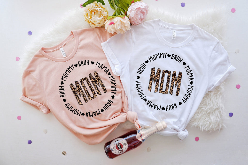 Retro Mama Bruh Shirt: Vintage Mother's Day Tee