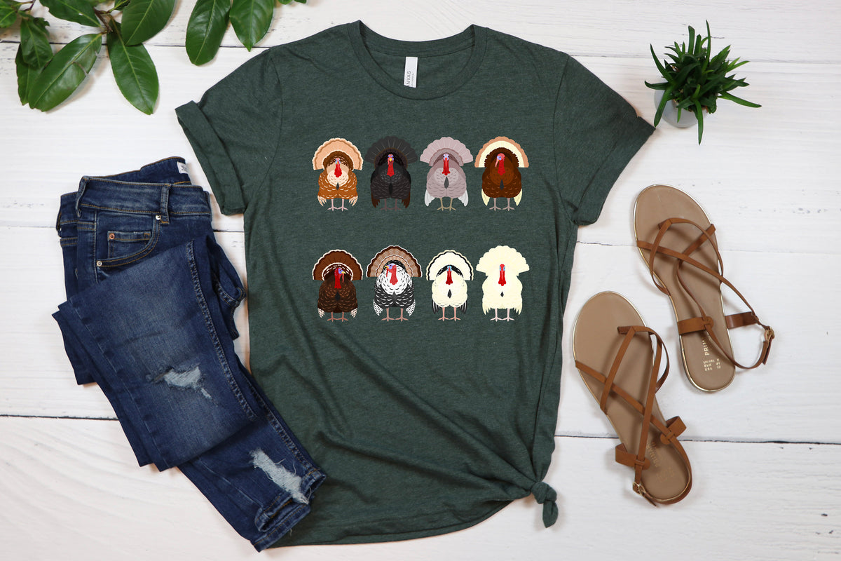 Turkey Shirt: Farm Animal Tee, Country Style