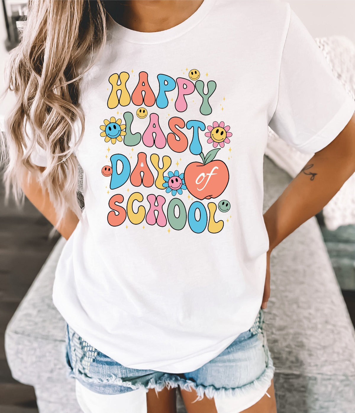 Groovy Last Day of School Shirt: Funny Teacher Tee
