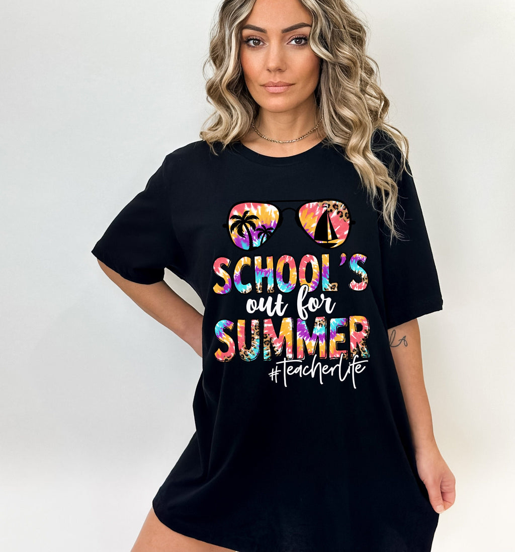 School's Out For Summer T-Shirt: Teacher Vacation Shirt