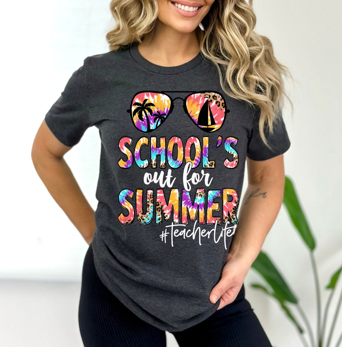 School's Out For Summer T-Shirt: Teacher Vacation Shirt