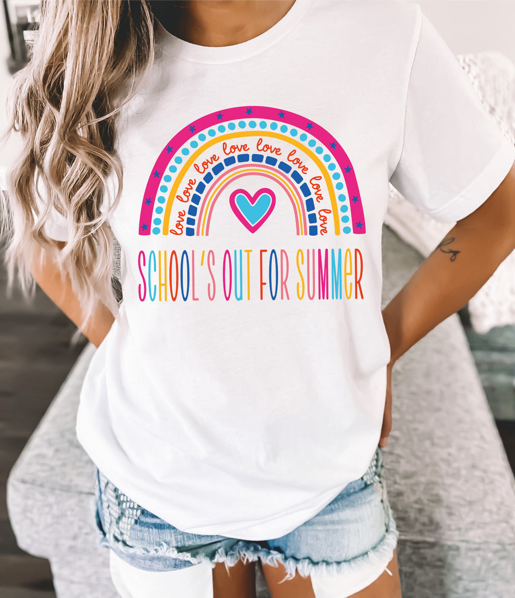 School's Out For Summer Shirt: Teacher Vacation Tee