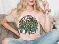 Skeleton Plant Lady T-Shirt: Coffee & Plants Graphic Tee