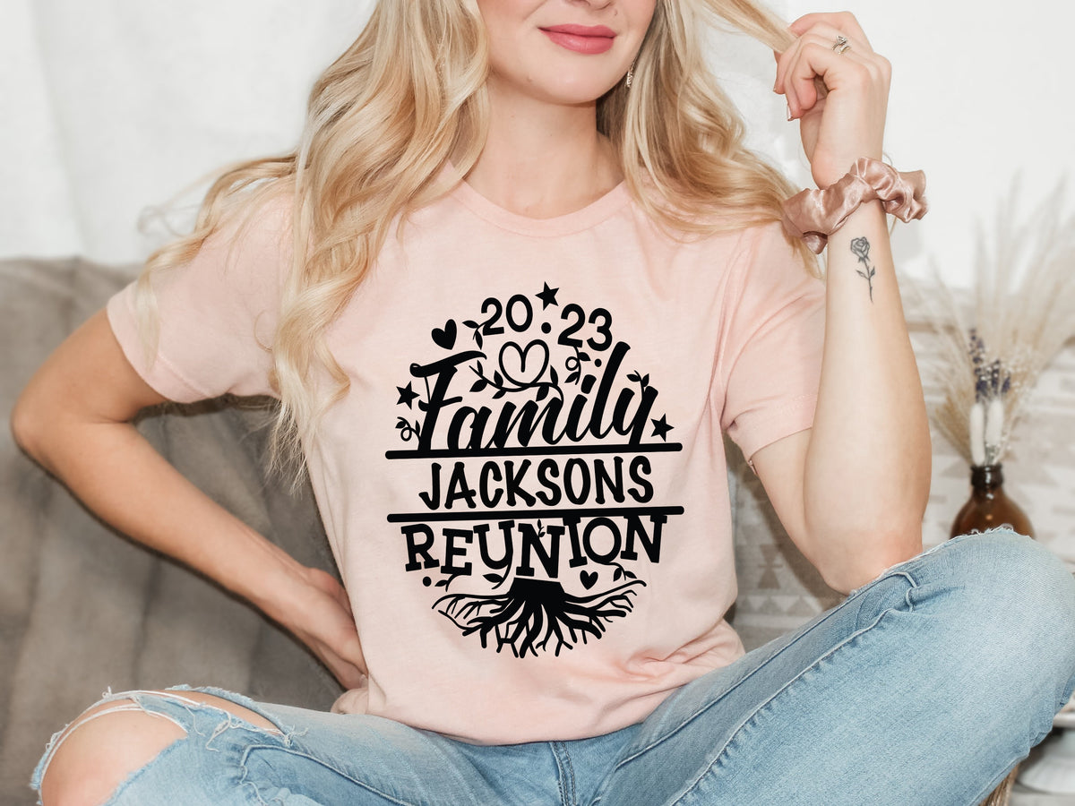 Custom Family Reunion Shirt: Personalized Name, Roots Run Deep