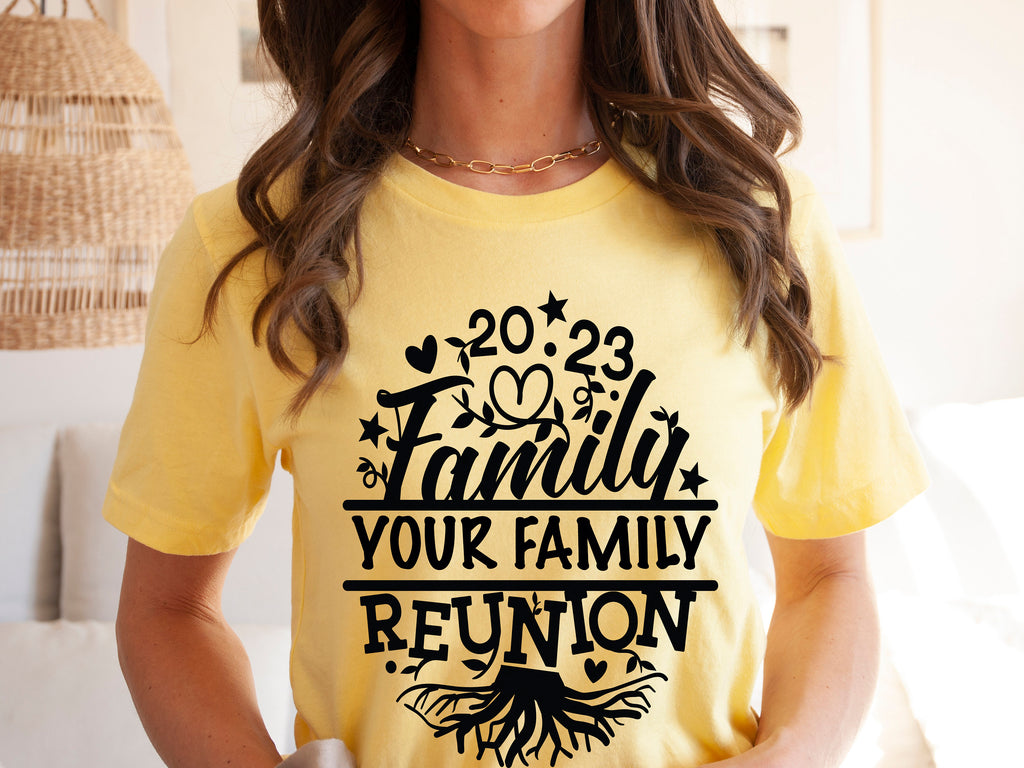 Custom Family Reunion Shirt: Personalized Name, Roots Run Deep