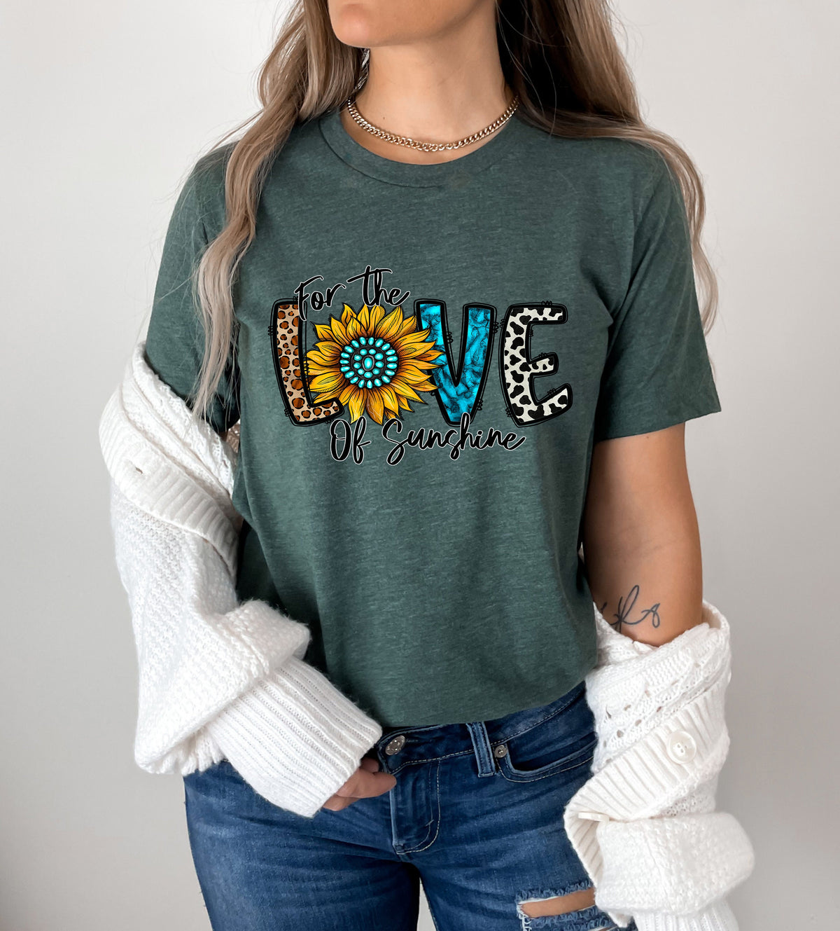 Sunflower Shirt: For the Love of Sunshine, Mom Gift