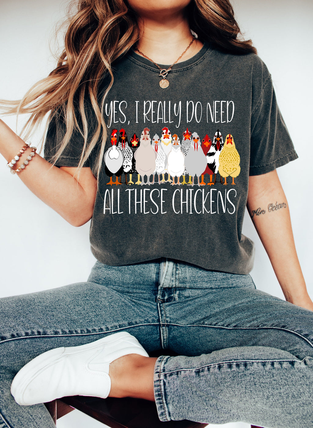 Funny Mama Chicken Shirt: Country Woman Chicken Lover Gift