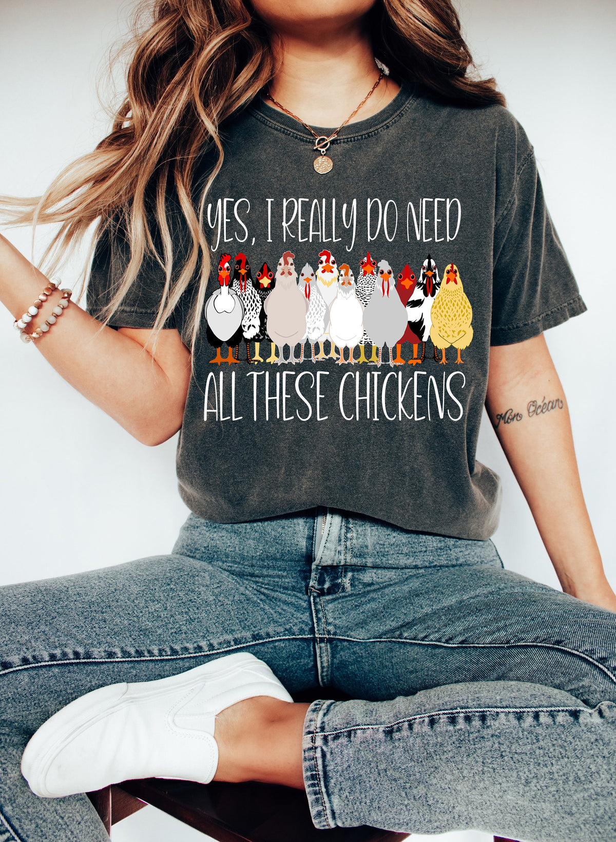 Funny Mama Chicken Shirt: Country Woman Chicken Lover Gift