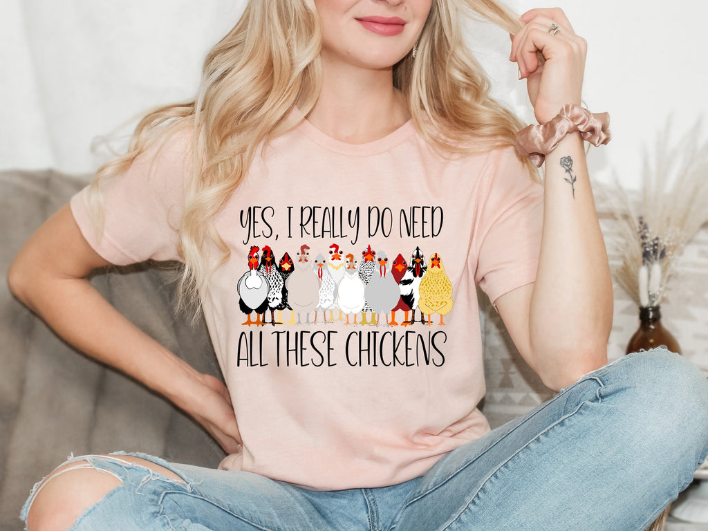 Funny Mama Chicken Shirt: Country Woman Chicken Lover Gift