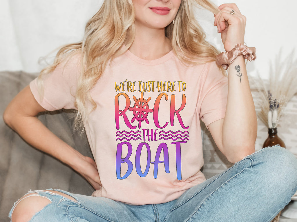 Custom Cruise T-Shirt: Matching Group Travel Shirt