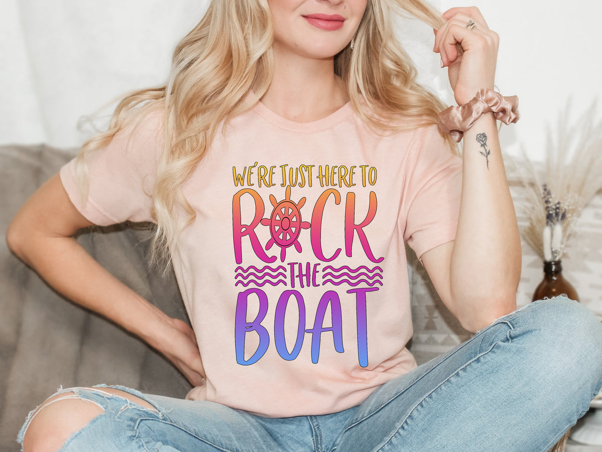 Custom Cruise T-Shirt: Matching Group Travel Shirt