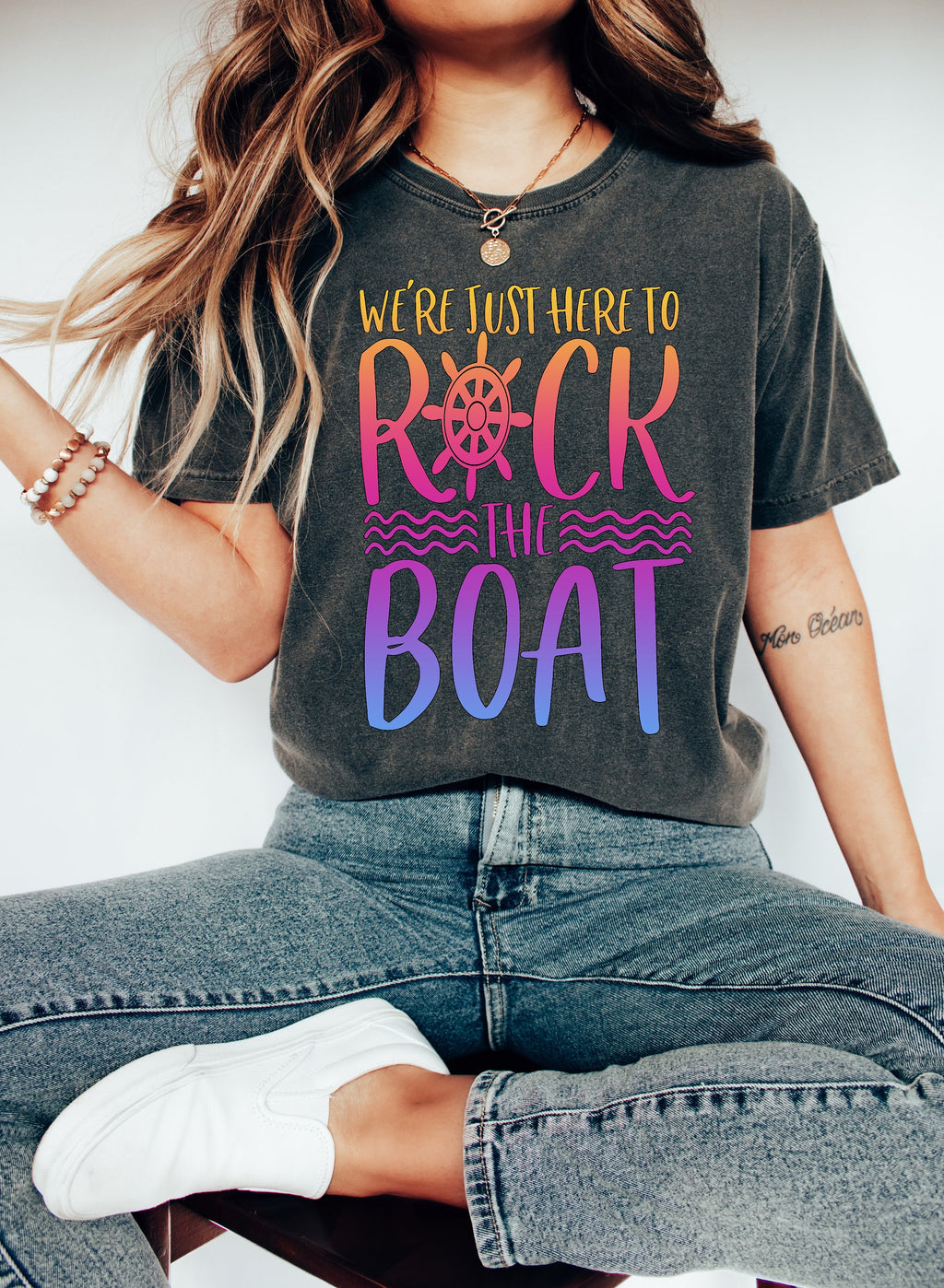 Custom Cruise T-Shirt: Matching Group Travel Shirt