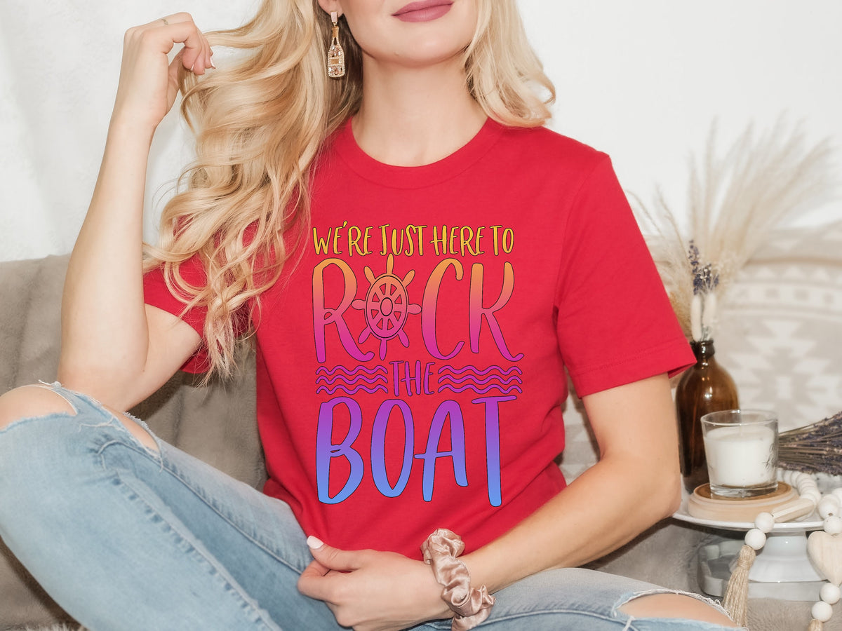 Custom Cruise T-Shirt: Matching Group Travel Shirt
