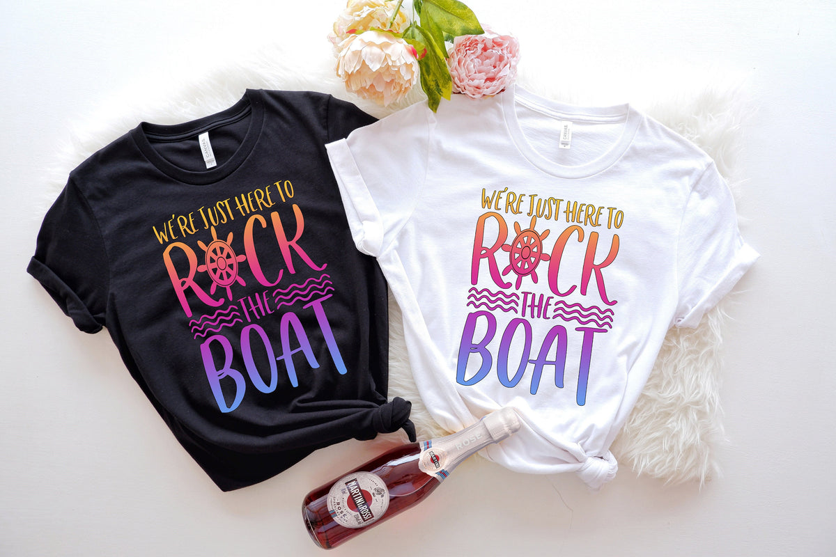 Custom Cruise T-Shirt: Matching Group Travel Shirt