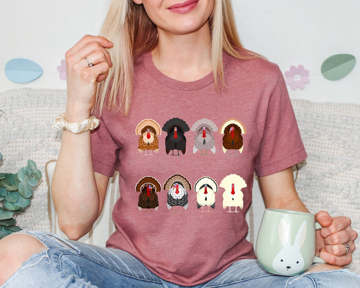 Turkey Shirt: Farm Animal Tee, Country Style