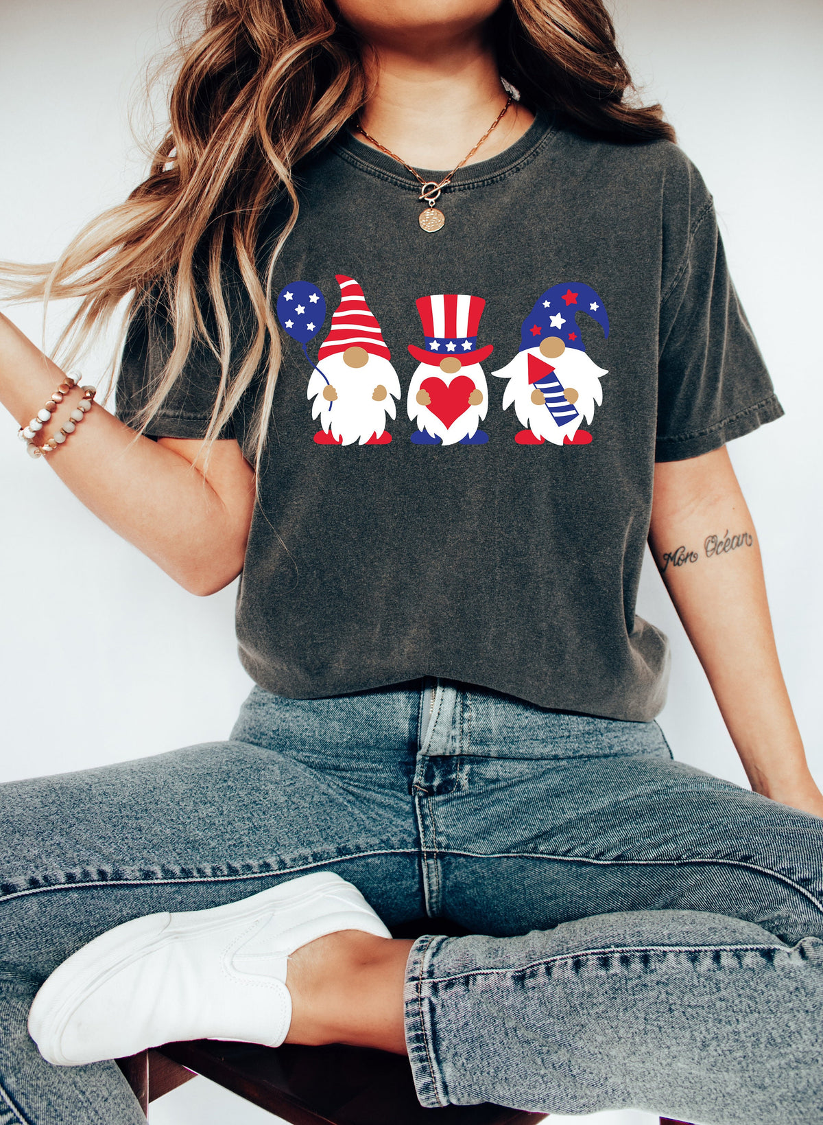 4th of July Gnomes Shirt: Patriotic Independence Day Gift