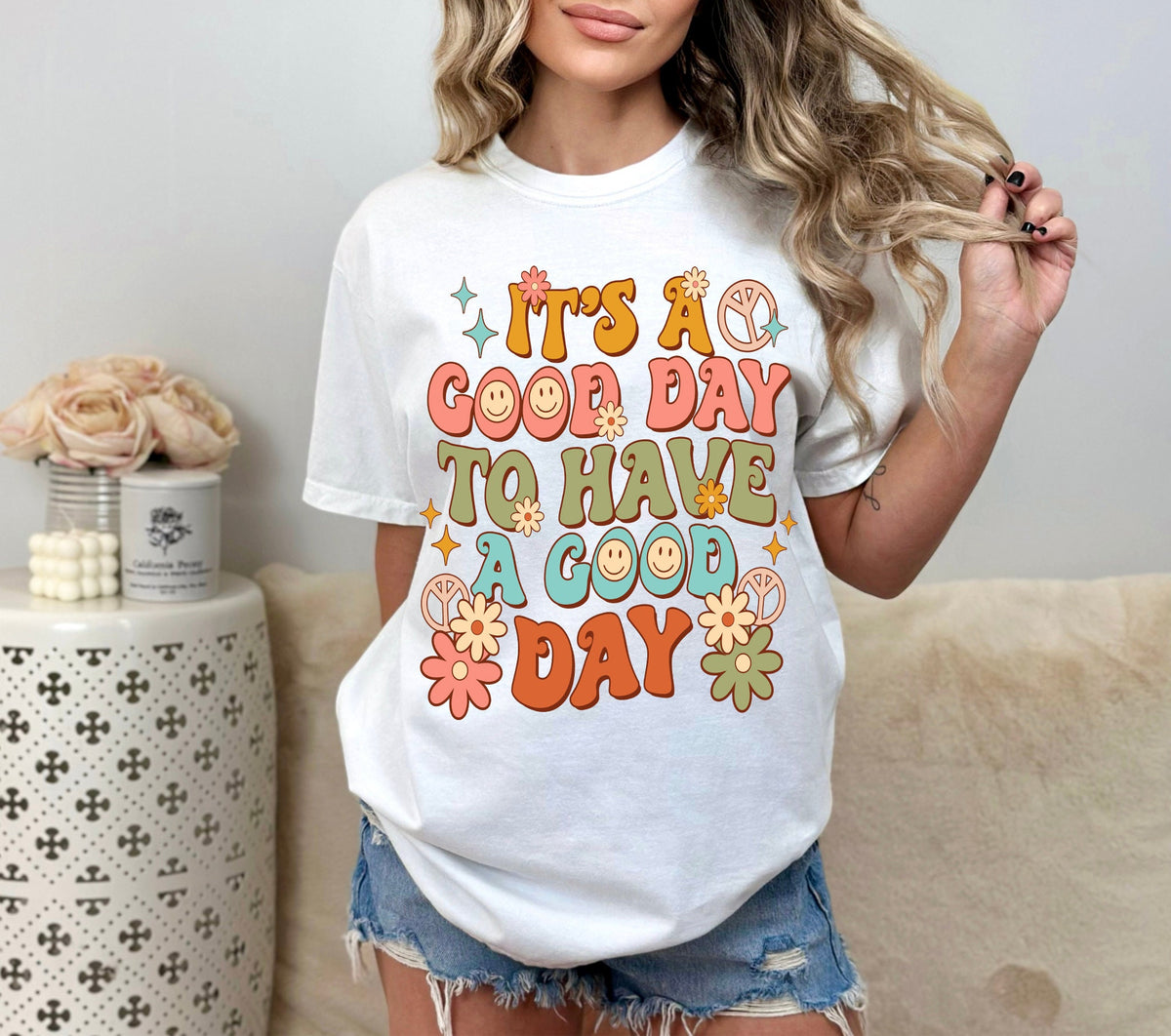 Good Day T-Shirt: Inspirational Women's Power Tee
