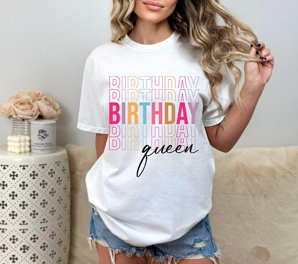 Birthday Queen Shirt: Women's Birthday Party Tee
