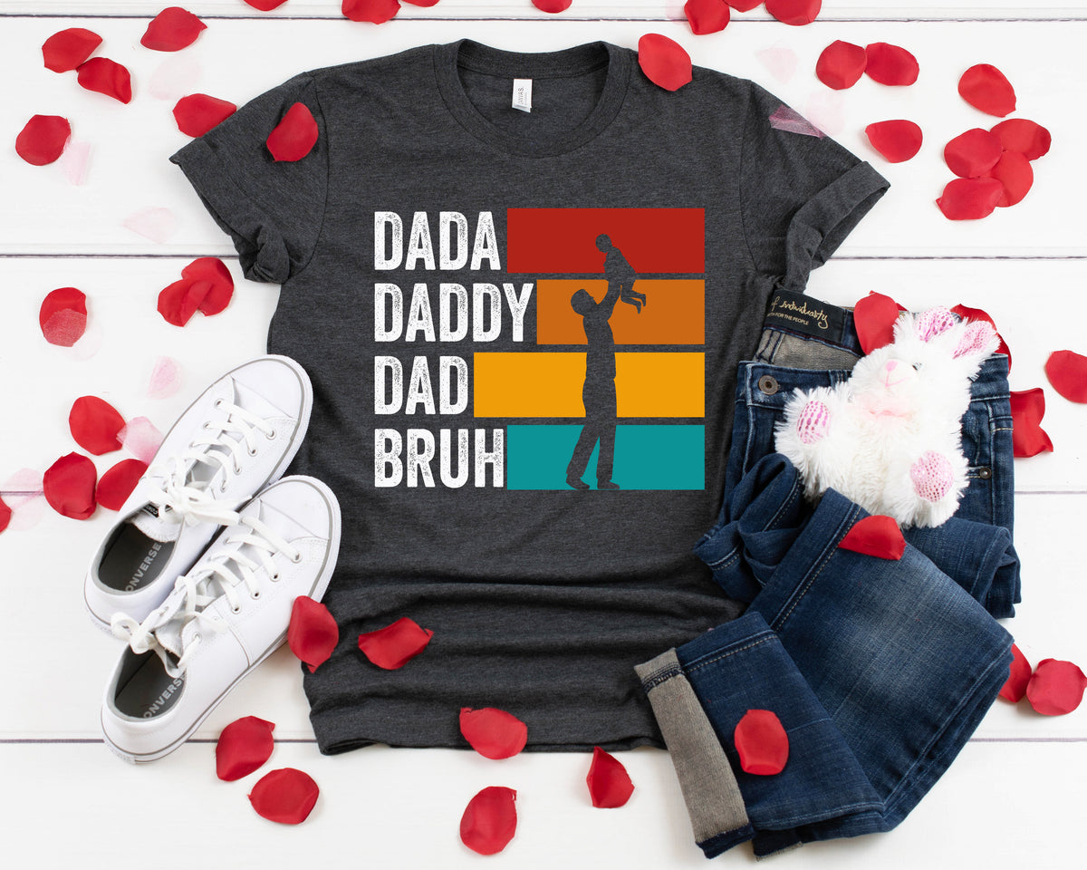 Retro Dada Daddy Dad Bruh Shirt, Father's Day Gift