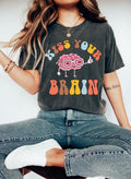 Kiss Your Brain Teacher Shirt, Retro Sped Teacher T-Shirt