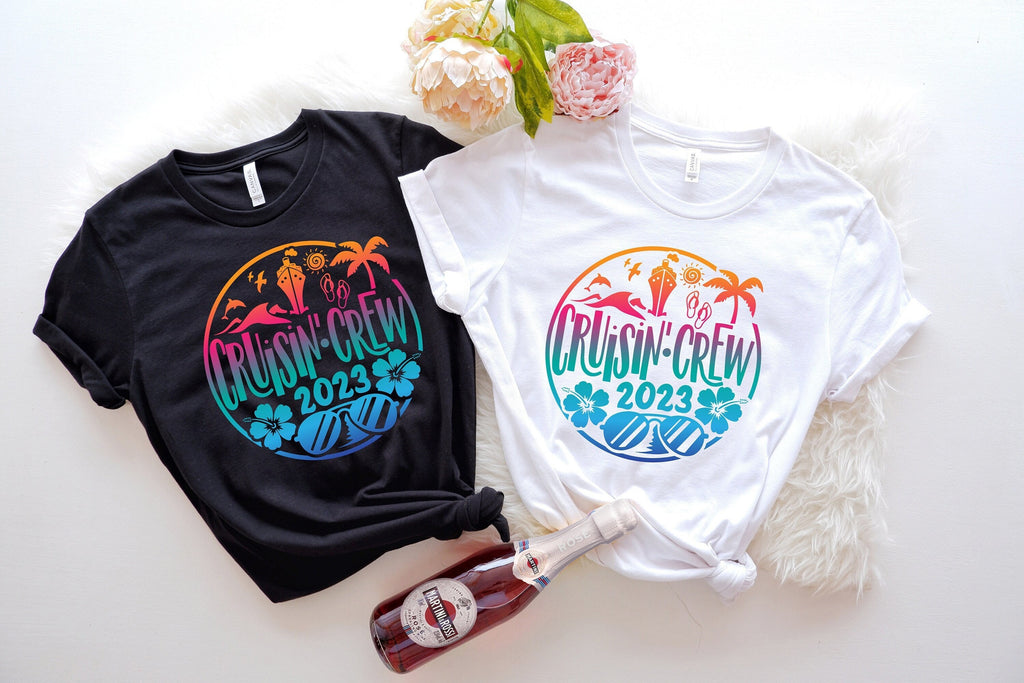 Matching Family Cruise Shirt: Cruisin' Crew 2023