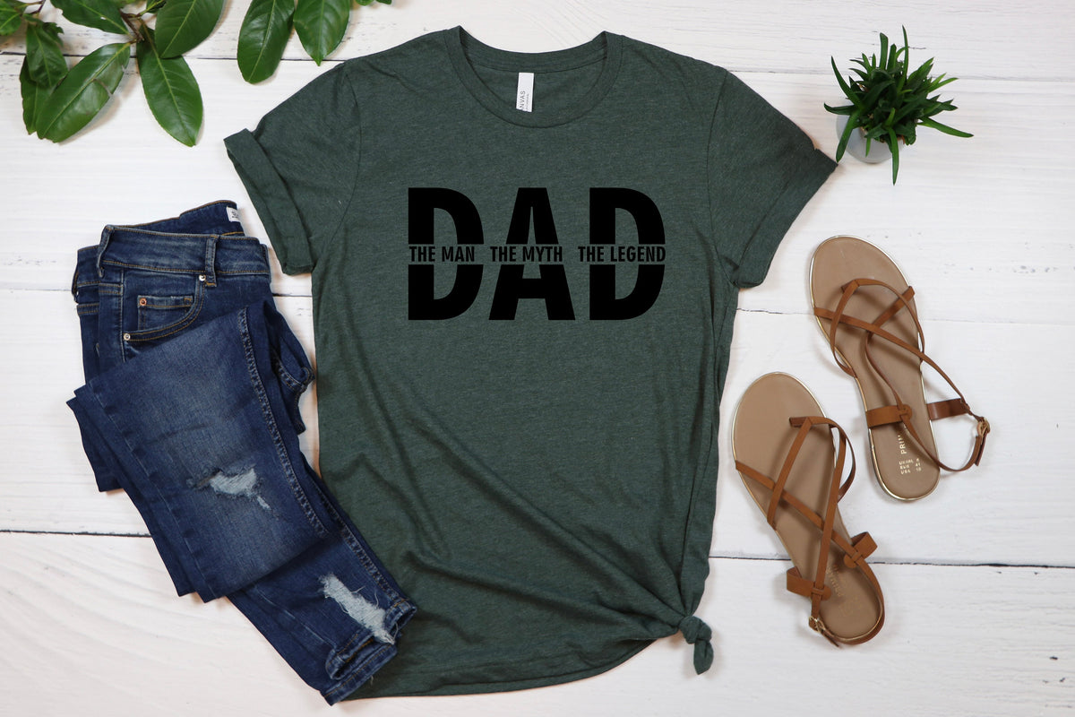 Dad The Man The Myth The Legend Shirt, Father's Day Gift