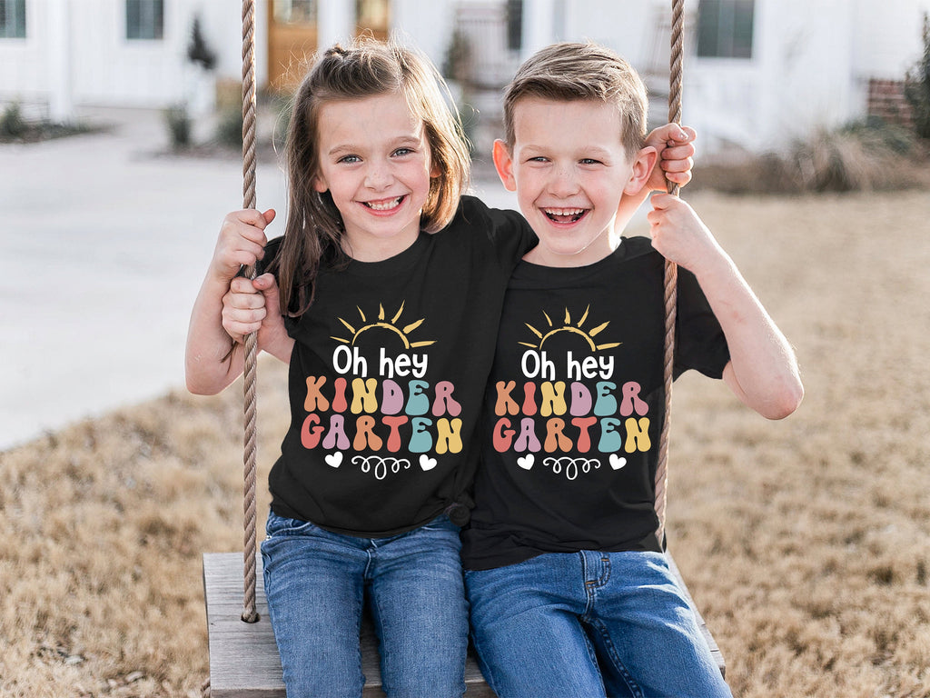 Oh Hey Kindergarten Teacher Shirt: Back To School T-Shirt