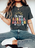 Oh Hey Kindergarten Teacher Shirt: Back To School T-Shirt