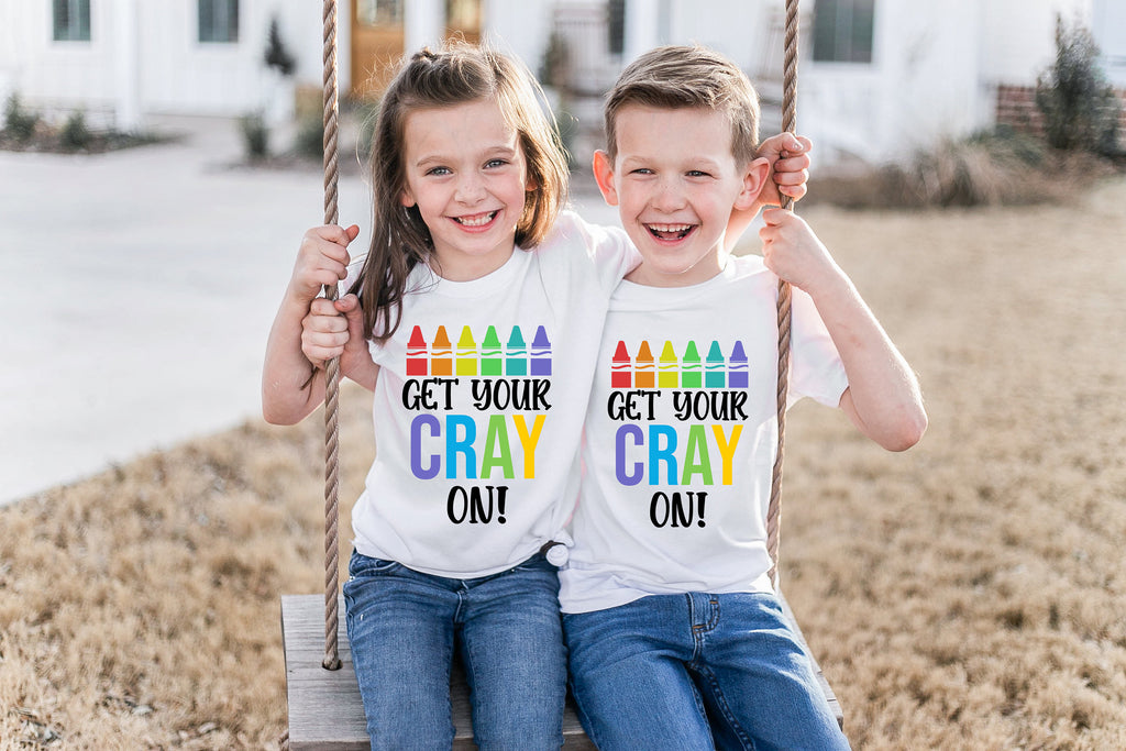 Get Your Cray-on Teacher Shirt, Funny Teacher Gift