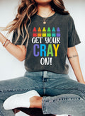 Get Your Cray-on Teacher Shirt, Funny Teacher Gift