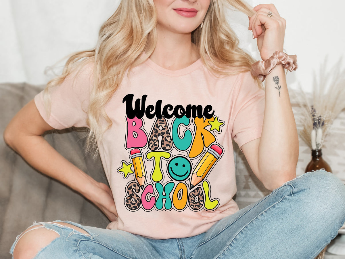 Back to School Teacher T-Shirt, Cute Kindergarten Gift