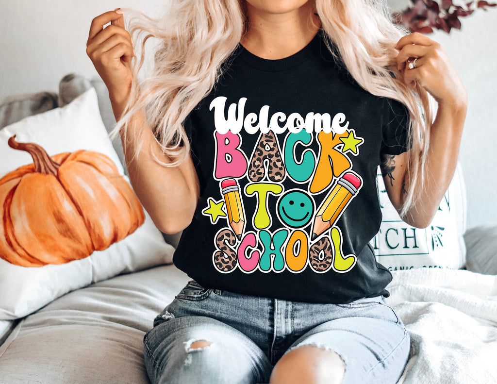 Back to School Teacher T-Shirt, Cute Kindergarten Gift