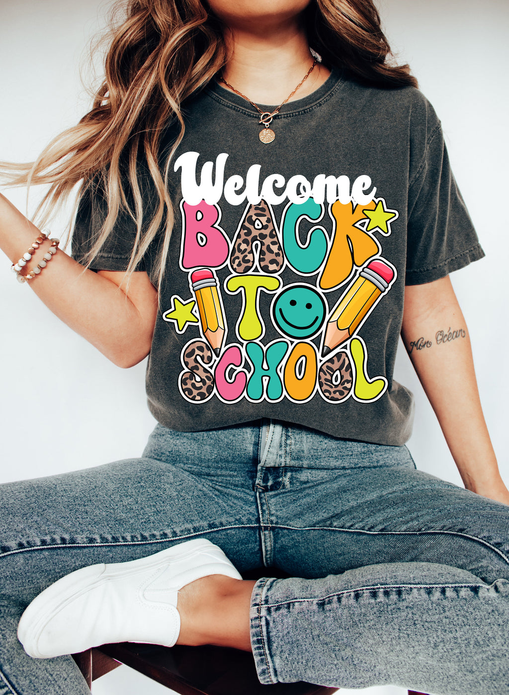 Back to School Teacher T-Shirt, Cute Kindergarten Gift