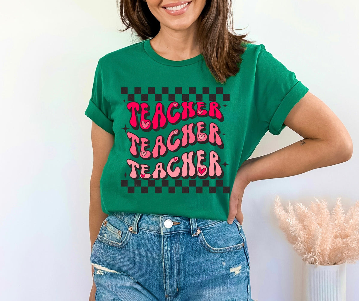 Retro Teacher Shirt: Back To School Tee