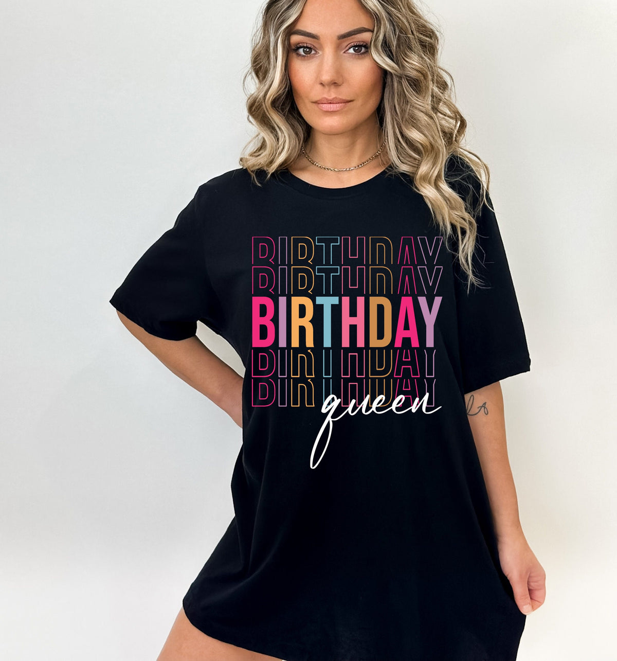 Birthday Queen Shirt: Women's Birthday Party Tee