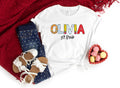 Personalized Back to School Shirt: Kids Name Tee
