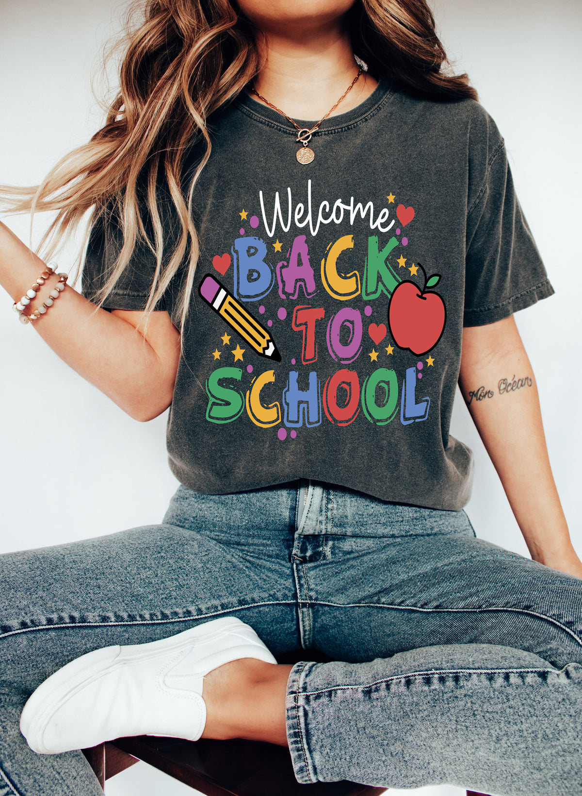 Back To School Teacher Shirt: Inspirational First Grade Tee