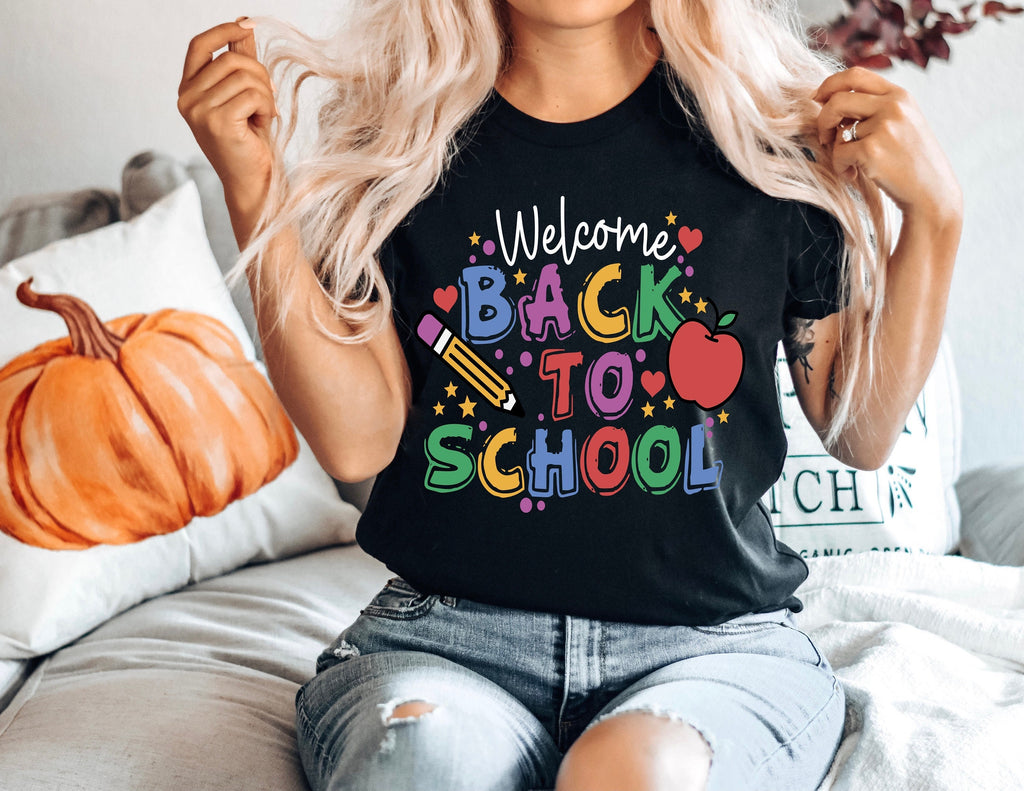 Back To School Teacher Shirt: Inspirational First Grade Tee