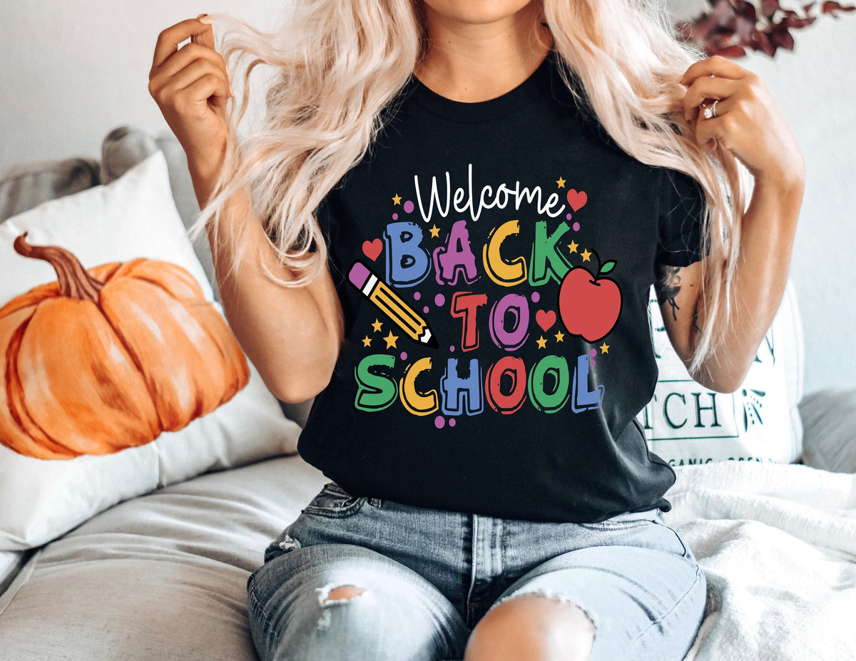 Back To School Teacher Shirt: Inspirational First Grade Tee