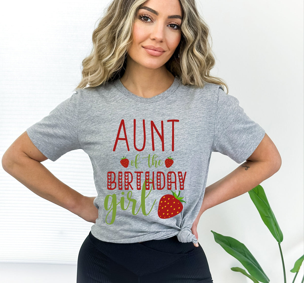 Strawberry Birthday Matching Family Shirts: 1st Birthday Party