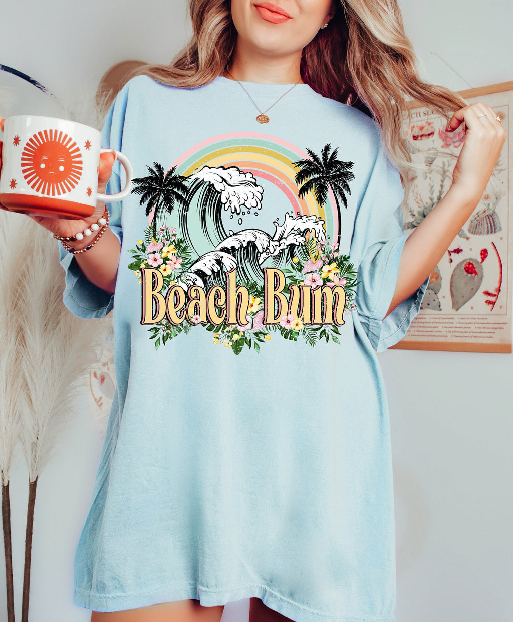 Beach Bum Shirt: Retro Summer Surf Tee