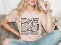 Second Grade Teacher Shirt: 100% Cotton Team Shirt
