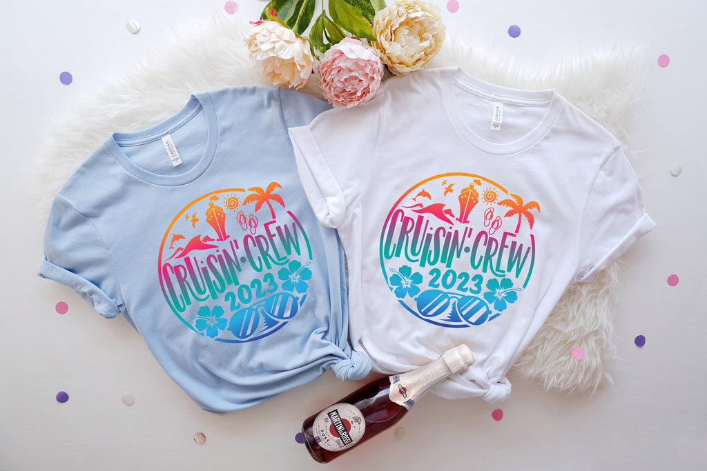 Matching Family Cruise Shirt: Cruisin' Crew 2023